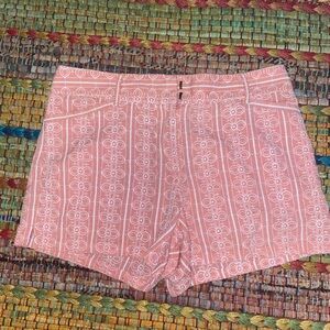 Pink Patterned Women's Ann Taylor Loft  Shorts 4